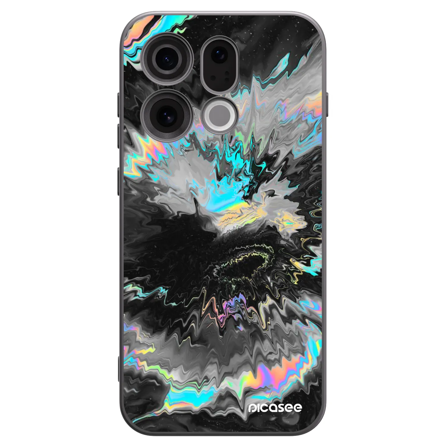 Picasee OPPO Find X9 Hülle - Schwarzes Silikon - Magnetic