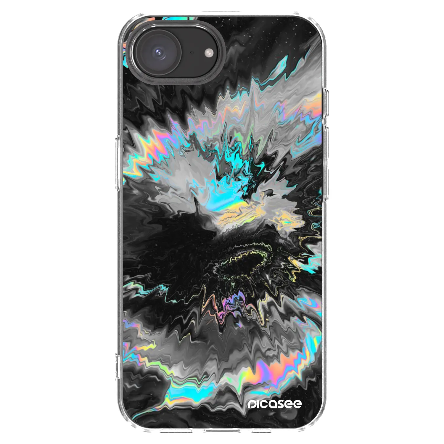 Picasee Apple iPhone 17e Hülle - Transparentes Silikon - Magnetic