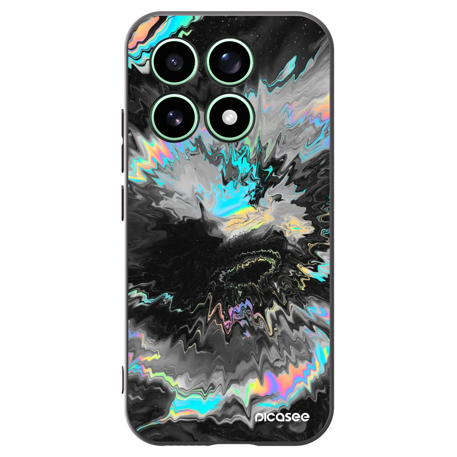 Picasee Xiaomi 17 Hülle - Schwarzes Silikon - Magnetic