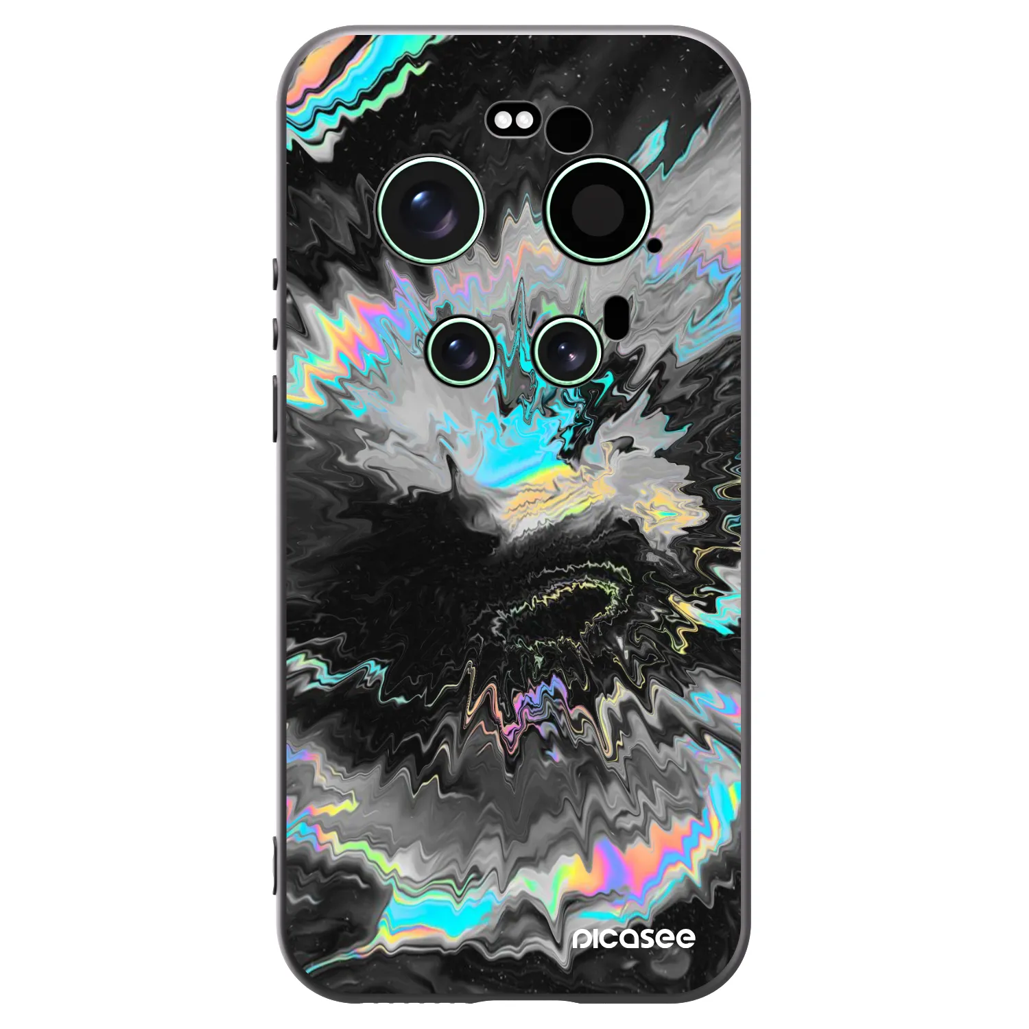 Picasee Xiaomi 17 Ultra Hülle - Schwarzes Silikon - Magnetic