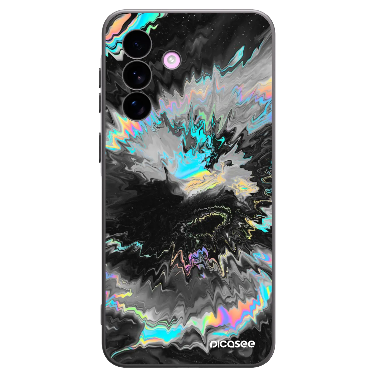 Picasee Samsung Galaxy A57 5G Hülle - Schwarzes Silikon - Magnetic