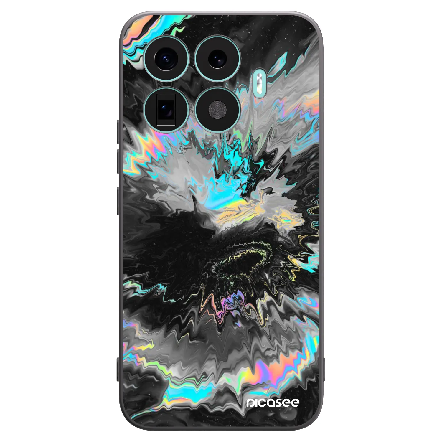 Picasee Xiaomi 17T Pro Hülle - Schwarzes Silikon - Magnetic