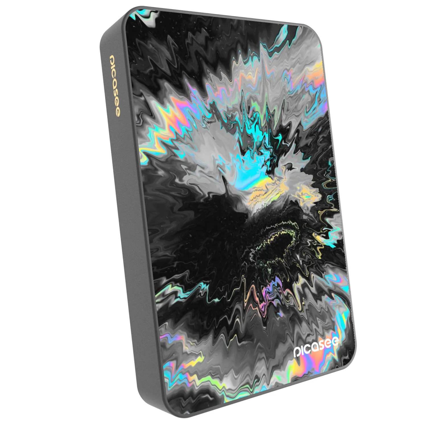 Picasee Powerbank mit MagSafe 10 000 mAh Grau - Magnetic