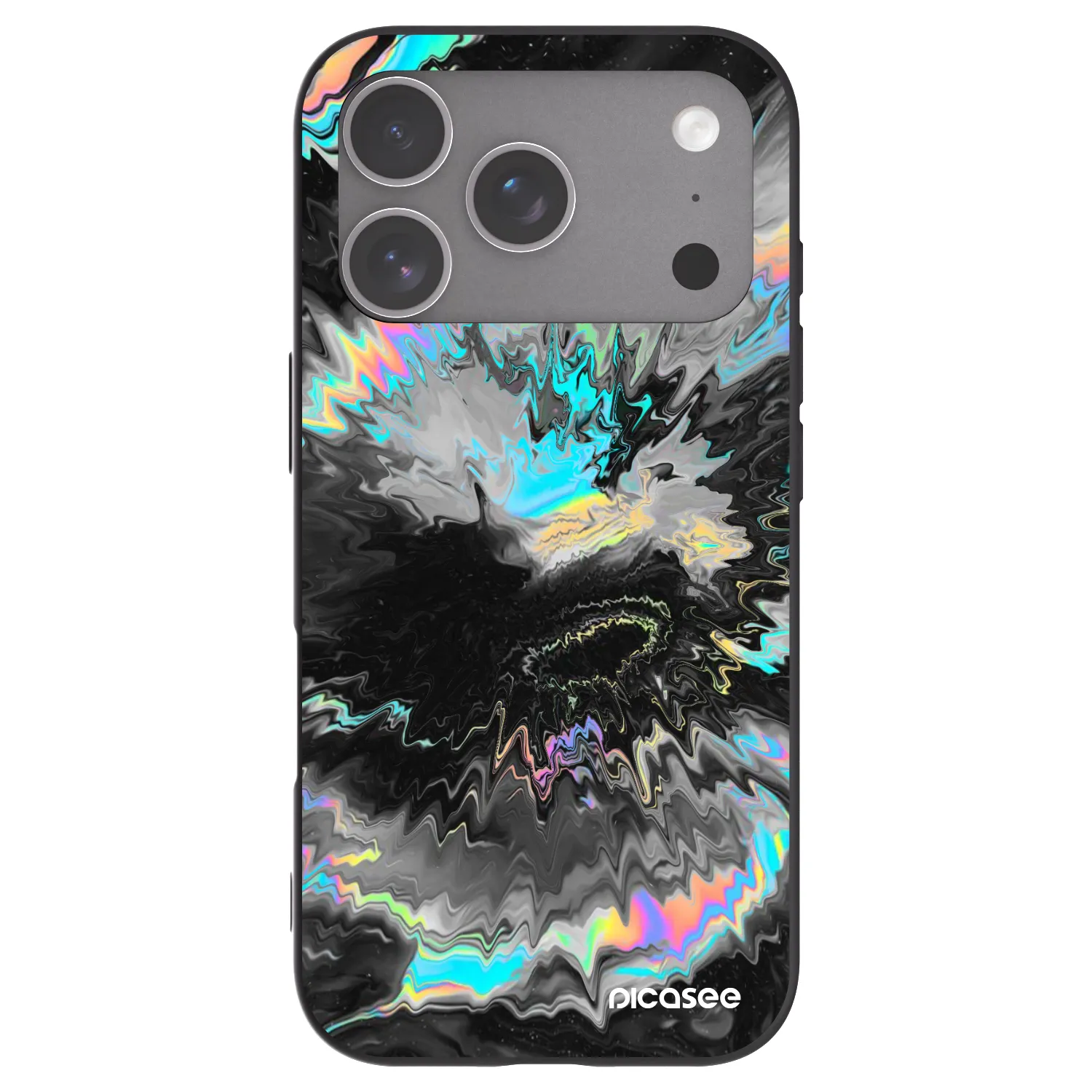 Picasee Apple iPhone 18 Pro Hülle - Schwarzes Silikon - Magnetic