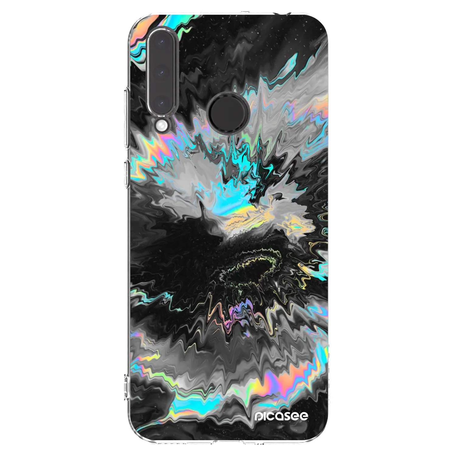 Picasee Honor 20 Lite Hülle - Transparentes Silikon - Magnetic