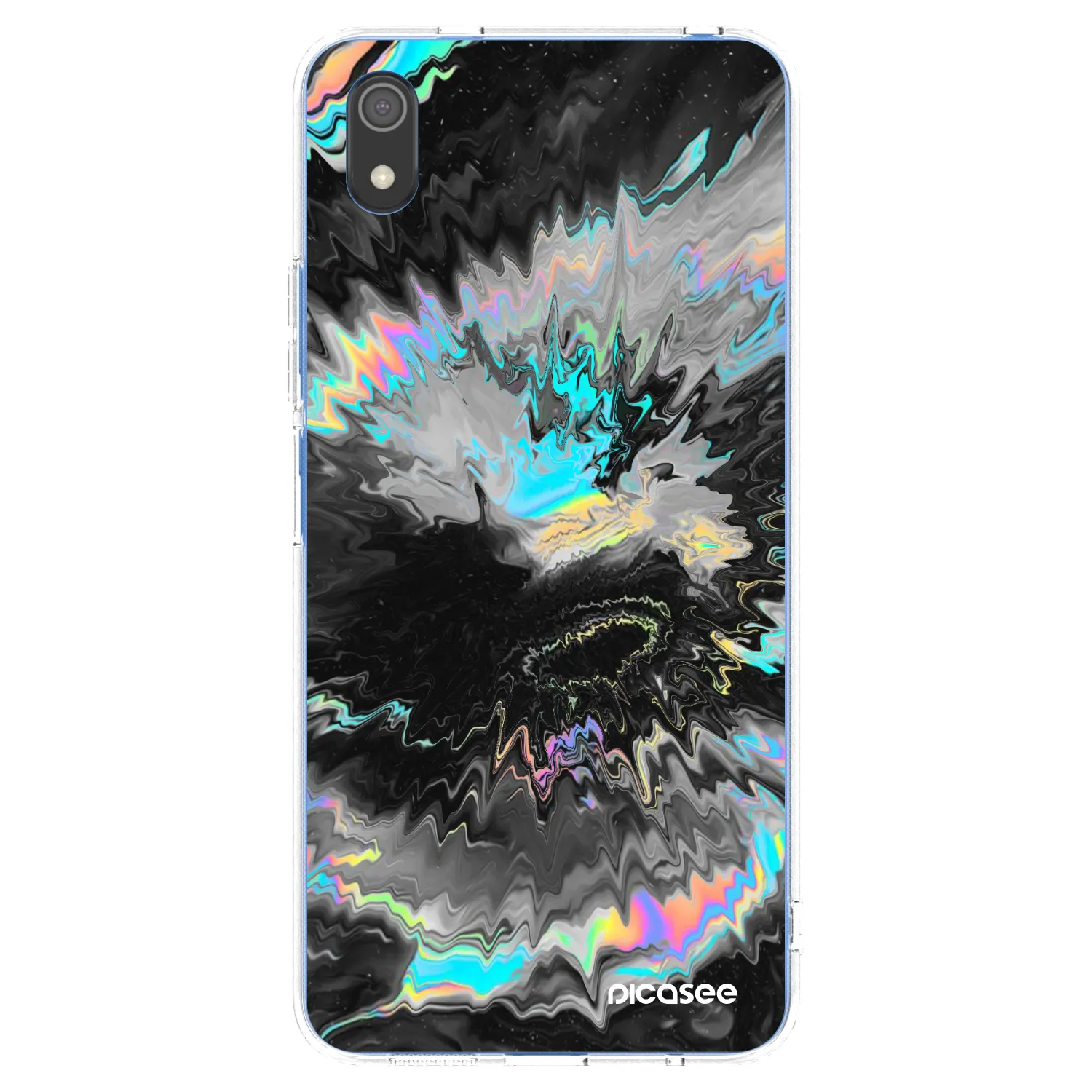 Picasee Xiaomi Redmi 7A Hülle - Transparentes Silikon - Magnetic