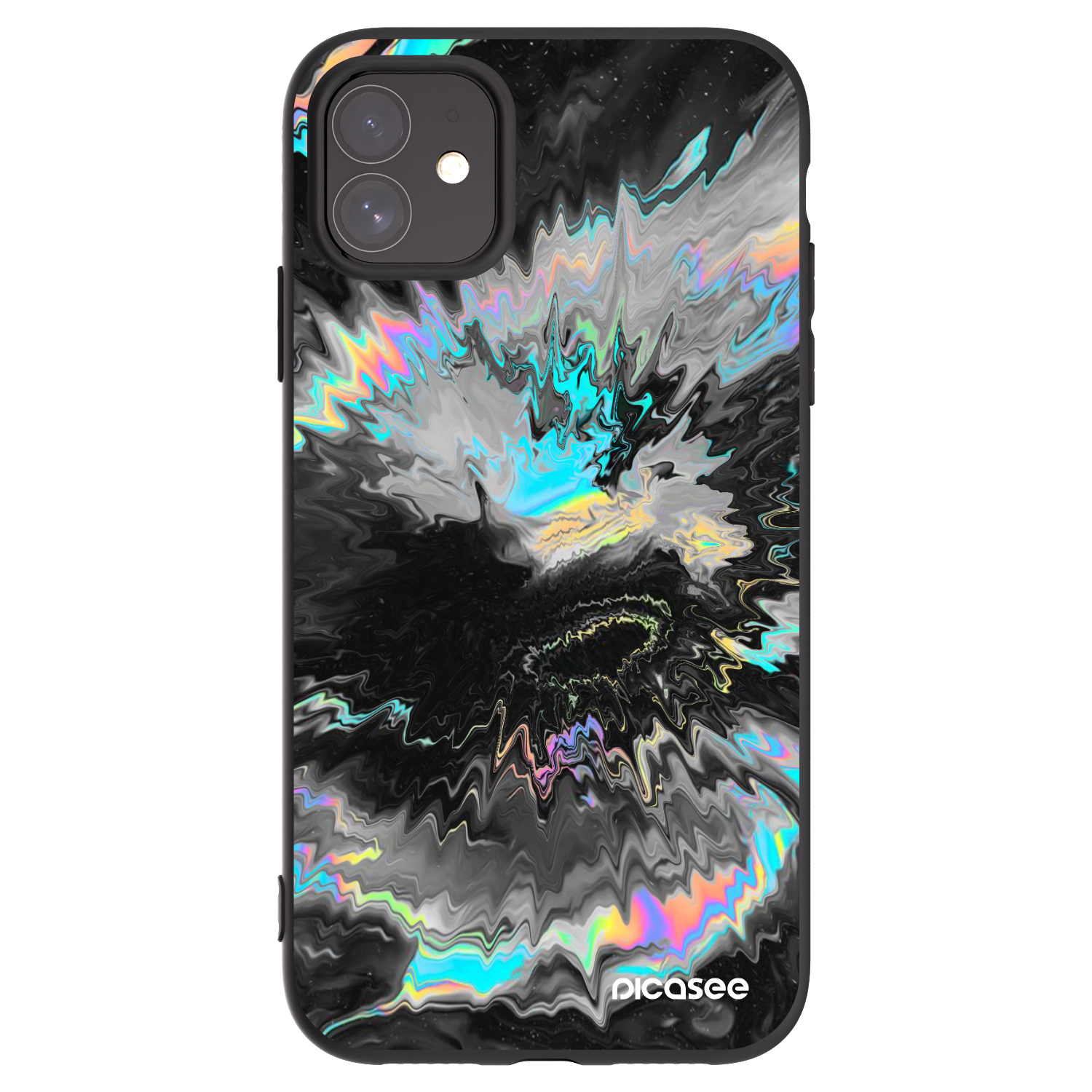 Picasee Apple iPhone 11 Hülle - Schwarzes Silikon - Magnetic