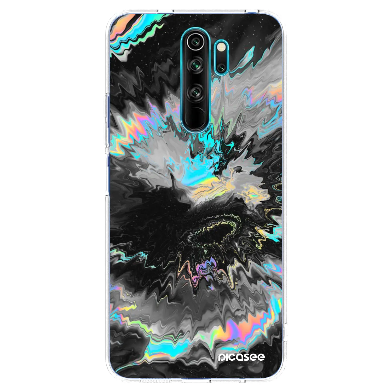 Picasee Xiaomi Redmi Note 8 Pro Hülle - Transparentes Silikon - Magnetic