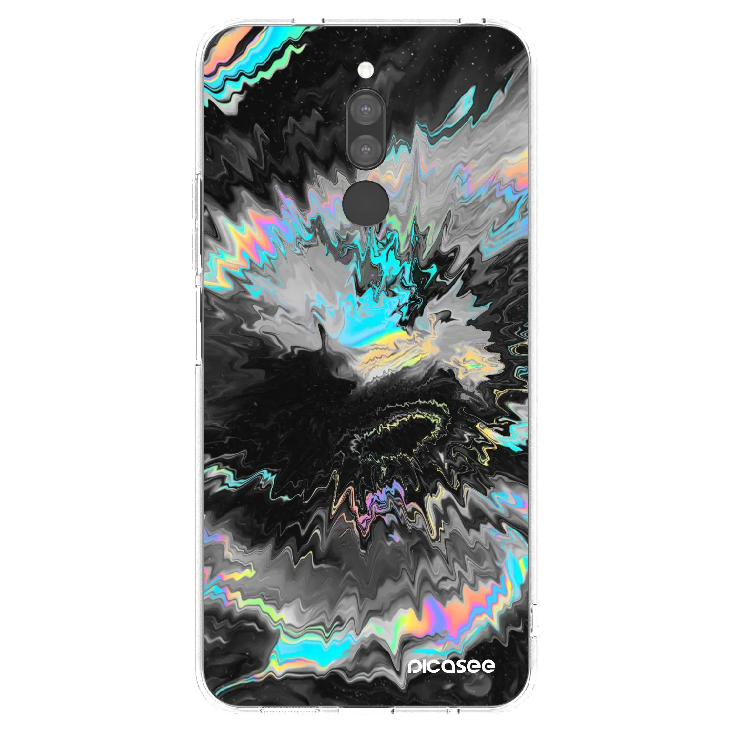 Picasee Xiaomi Redmi 8 Hülle - Transparentes Silikon - Magnetic