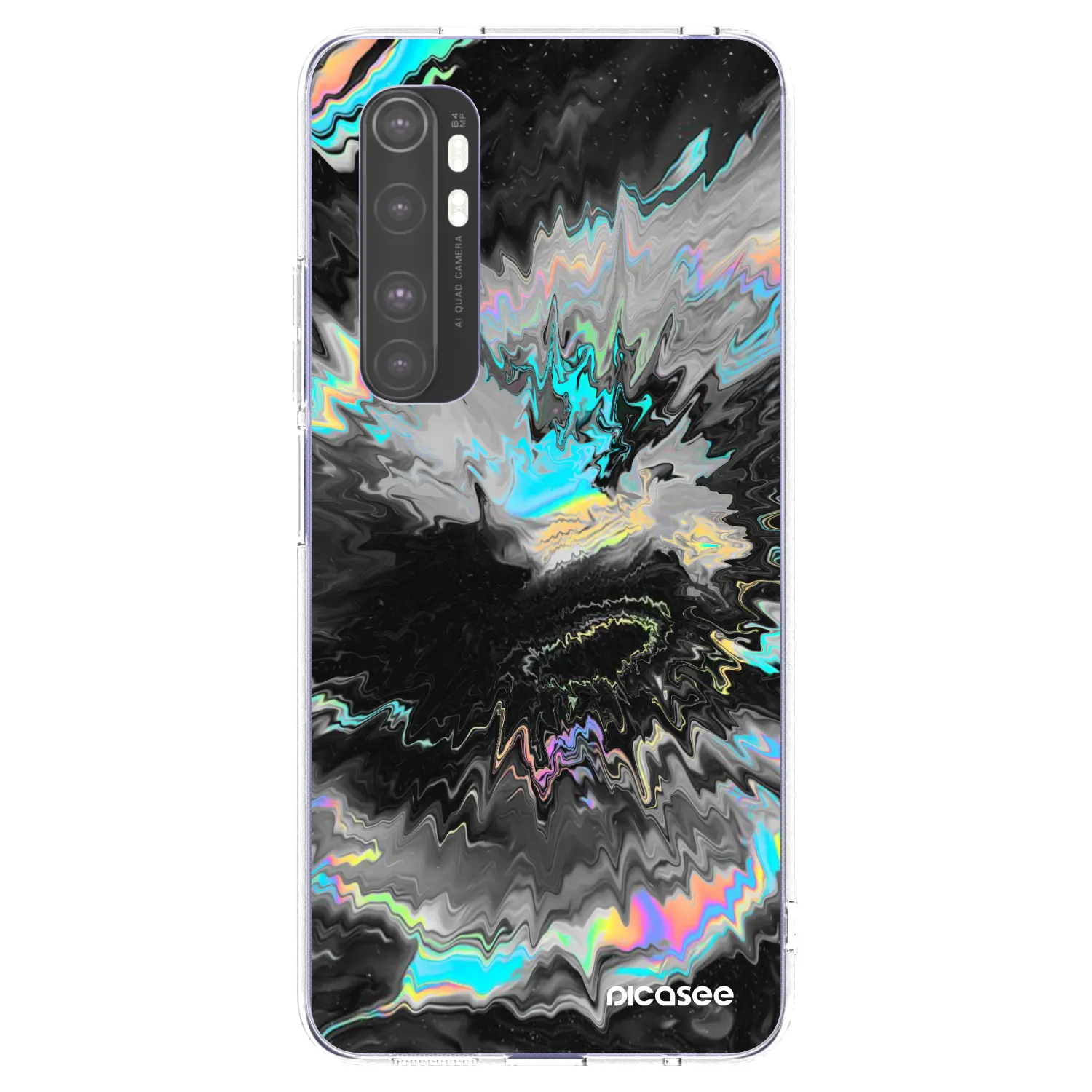Picasee Xiaomi Mi Note 10 Lite Hülle - Transparentes Silikon - Magnetic