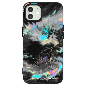 Picasee Apple iPhone 12 Hülle - Schwarzes Silikon - Magnetic