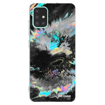 Picasee Samsung Galaxy M31s Hülle - Transparentes Silikon - Magnetic