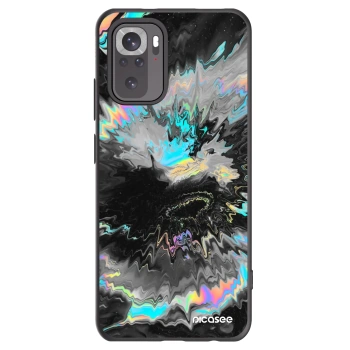 Picasee Xiaomi Redmi Note 10S Hülle - Schwarzes Silikon - Magnetic