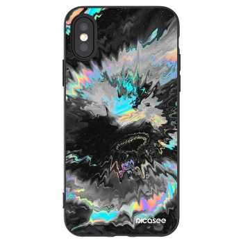 Picasee Apple iPhone X/XS Hülle - Schwarzes Silikon - Magnetic
