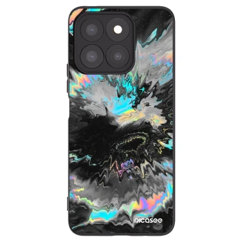 Picasee Honor X8b Hülle - Schwarzes Silikon - Magnetic