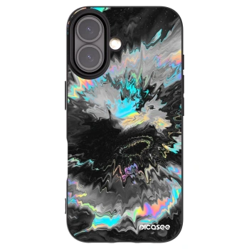 Picasee Apple iPhone 16 Hülle - Schwarzes Silikon - Magnetic