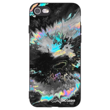 Picasee Apple iPhone 8 Hülle - Schwarzes Silikon - Magnetic