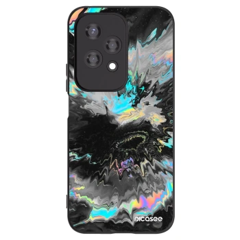 Picasee Honor 200 Lite Hülle - Schwarzes Silikon - Magnetic