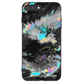 Picasee Apple iPhone 7 Plus Hülle - Schwarzes Silikon - Magnetic