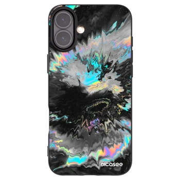 Picasee Apple iPhone 16 Plus Hülle - Schwarzes Silikon - Magnetic