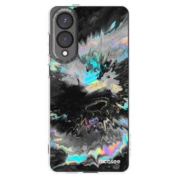 Picasee Samsung Galaxy S25 Edge 5G Hülle - Transparentes Silikon - Magnetic