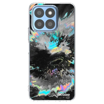 Picasee Honor X8c Hülle - Transparentes Silikon - Magnetic