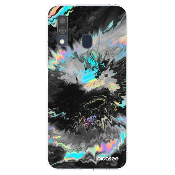 Picasee Samsung Galaxy A40 A405F Hülle - Transparentes Silikon - Magnetic