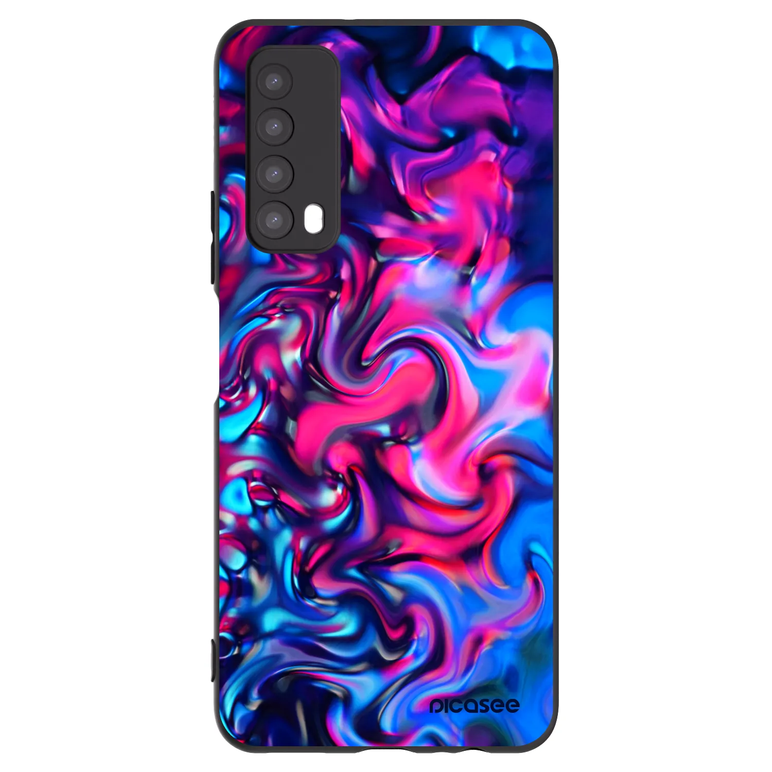 Picasee Huawei P Smart 2021 Hülle - Schwarzes Silikon - Redlight