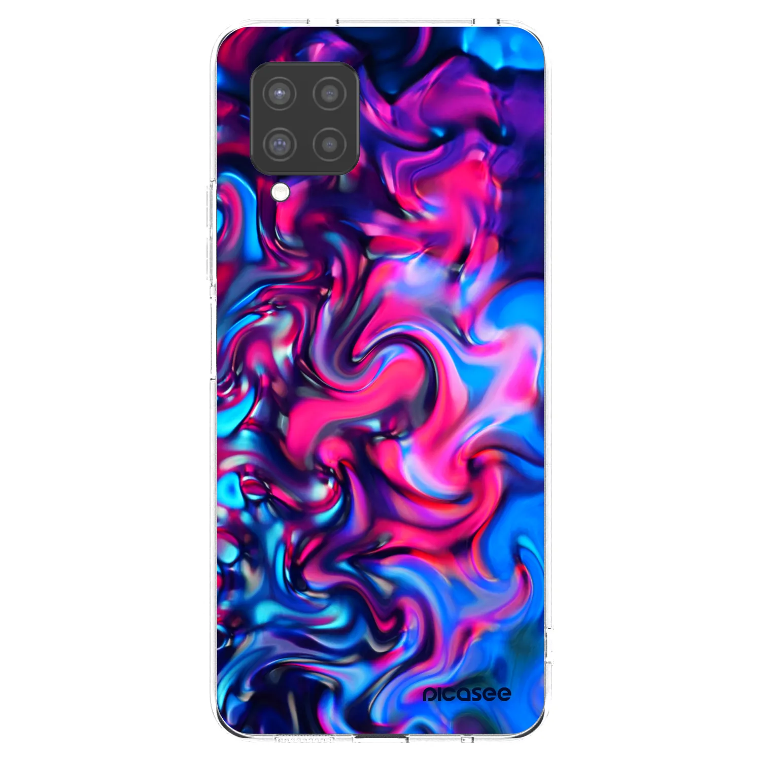 Picasee Samsung Galaxy A42 A426B Hülle - Transparentes Silikon - Redlight