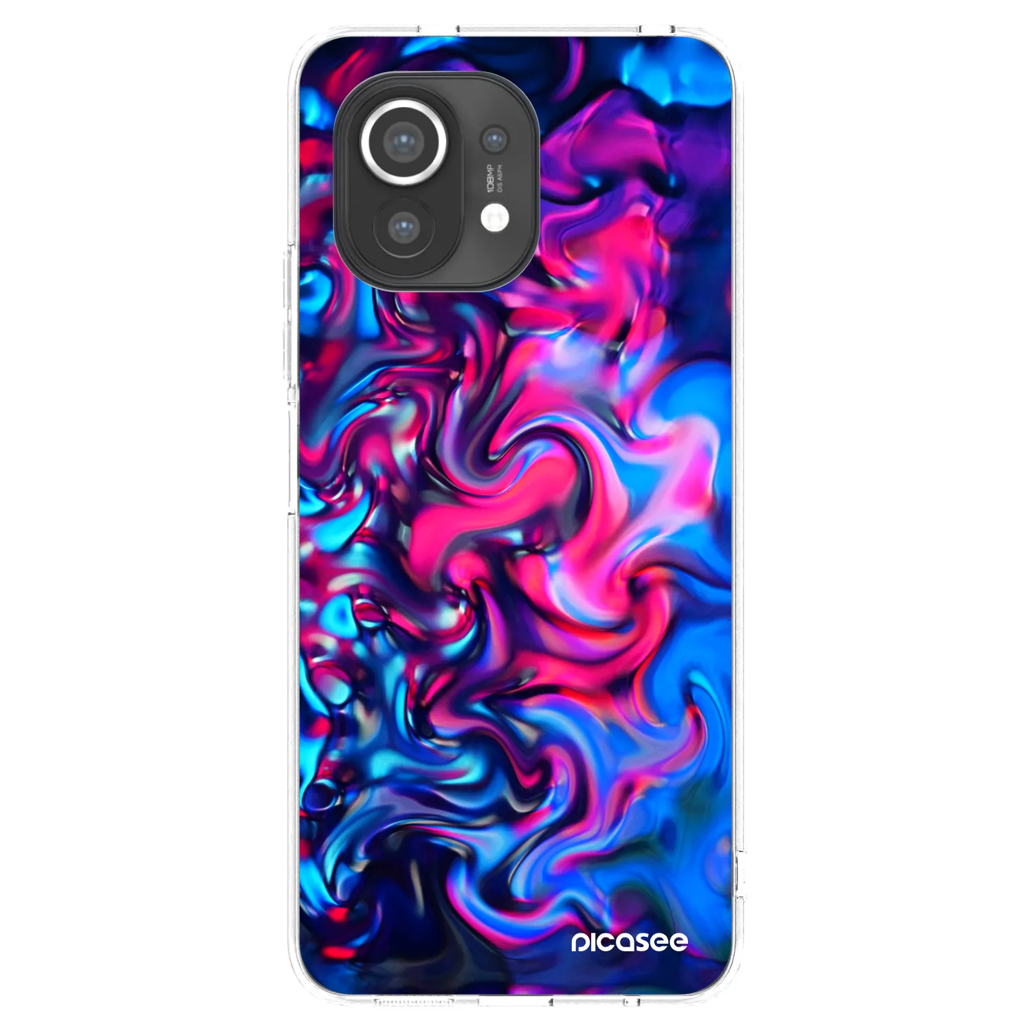 Picasee Xiaomi Mi 11 Hülle - Transparentes Silikon - Redlight