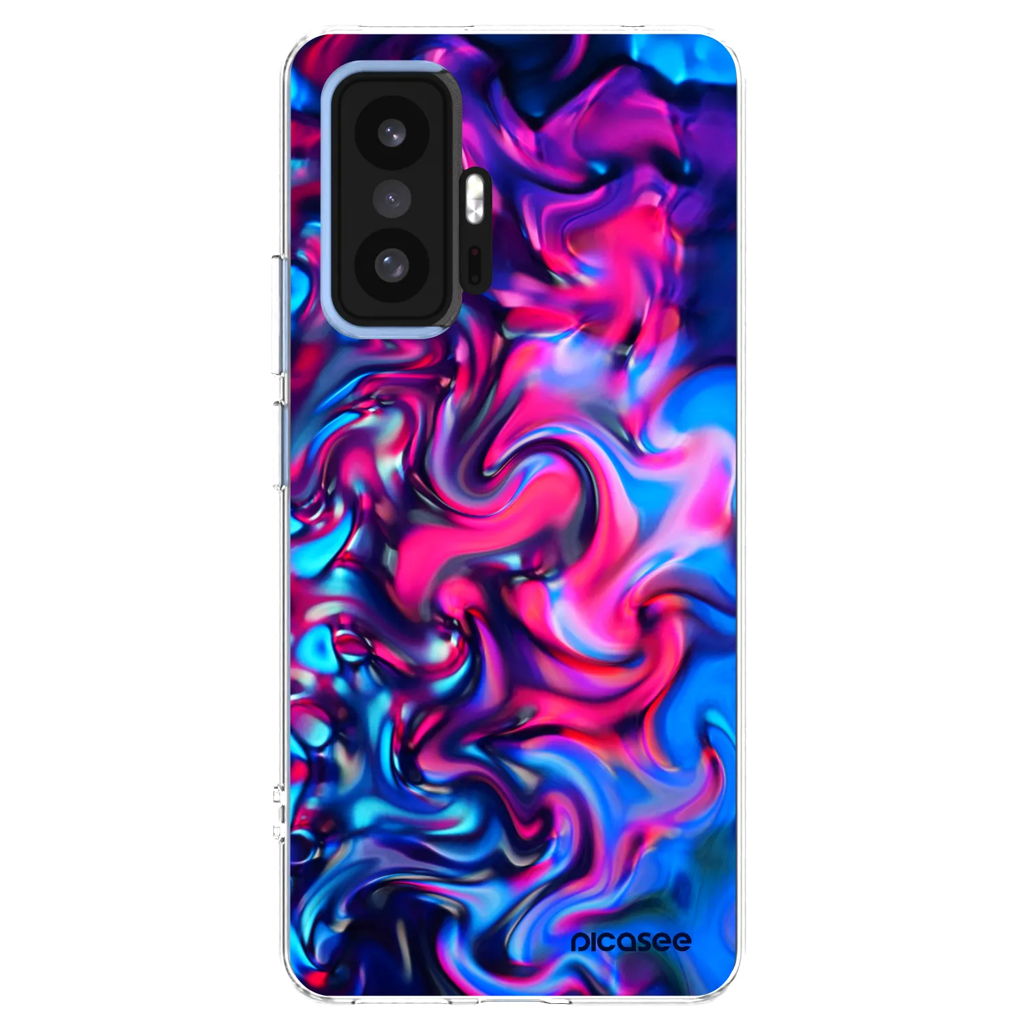 Picasee Xiaomi 11T Hülle - Transparentes Silikon - Redlight