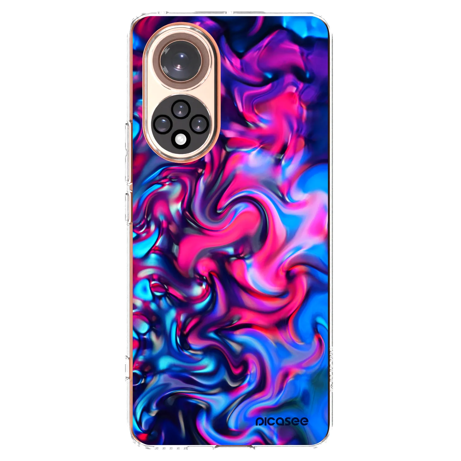 Picasee Honor 50 5G Hülle - Transparentes Silikon - Redlight