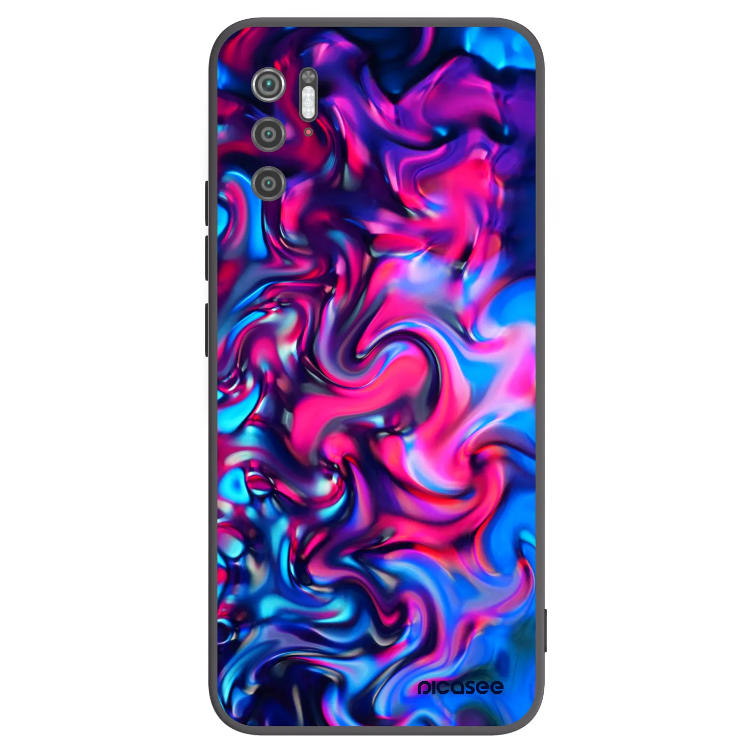 Picasee Xiaomi Poco M3 Pro 5G Hülle - Schwarzes Silikon - Redlight