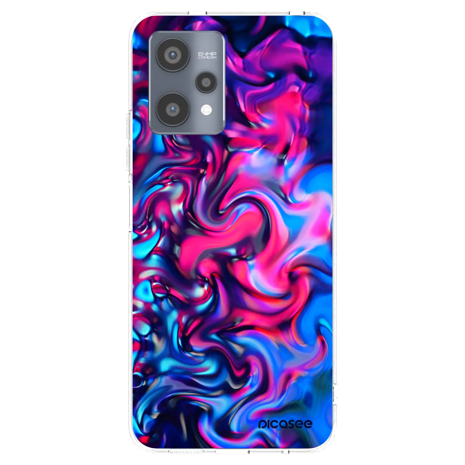 Picasee Realme 9 Pro 5G Hülle - Transparentes Silikon - Redlight