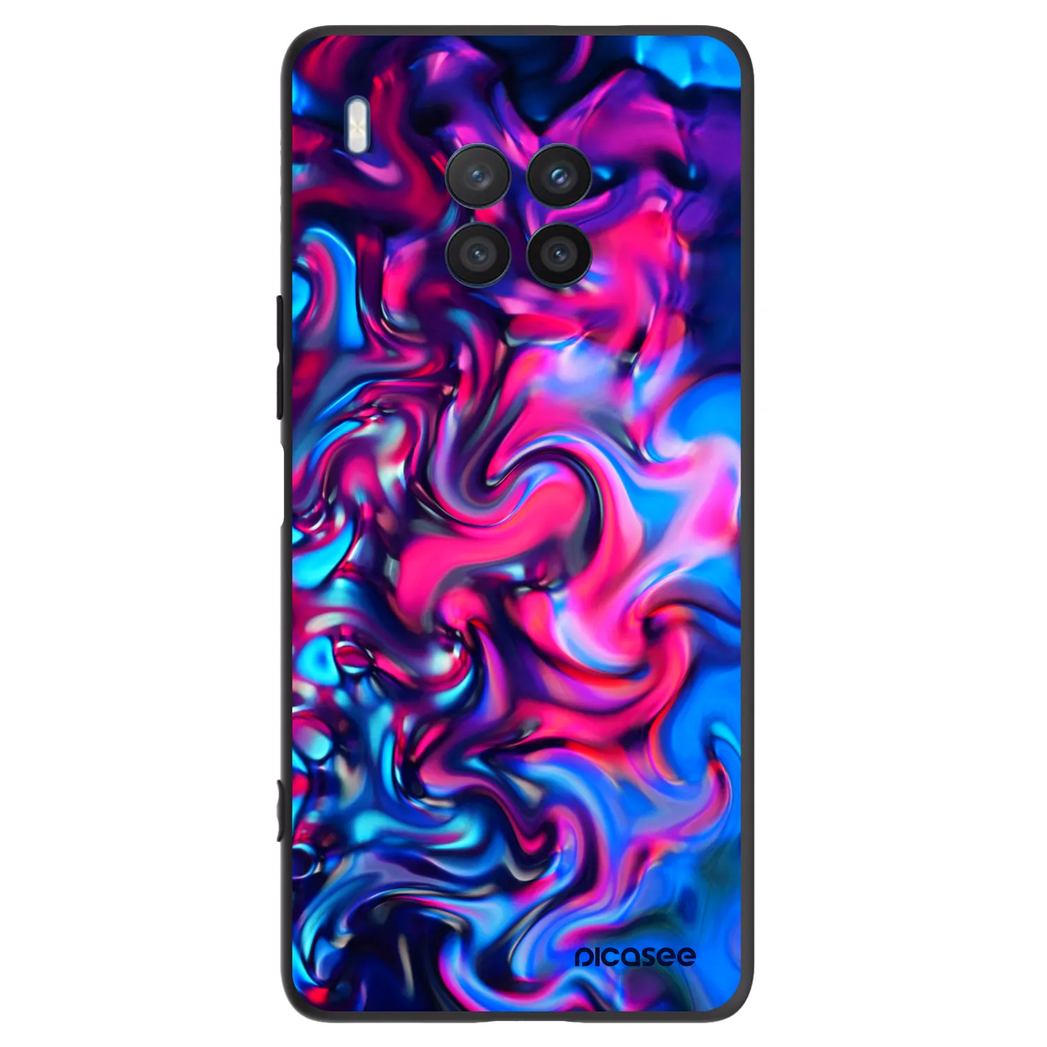 Picasee Honor 50 Lite Hülle - Schwarzes Silikon - Redlight