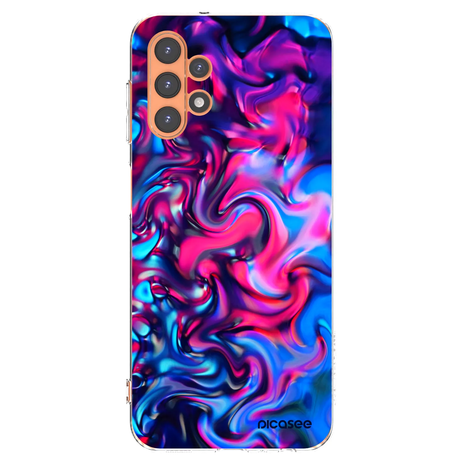Picasee Samsung Galaxy A13 4G A135 Hülle - Transparentes Silikon - Redlight