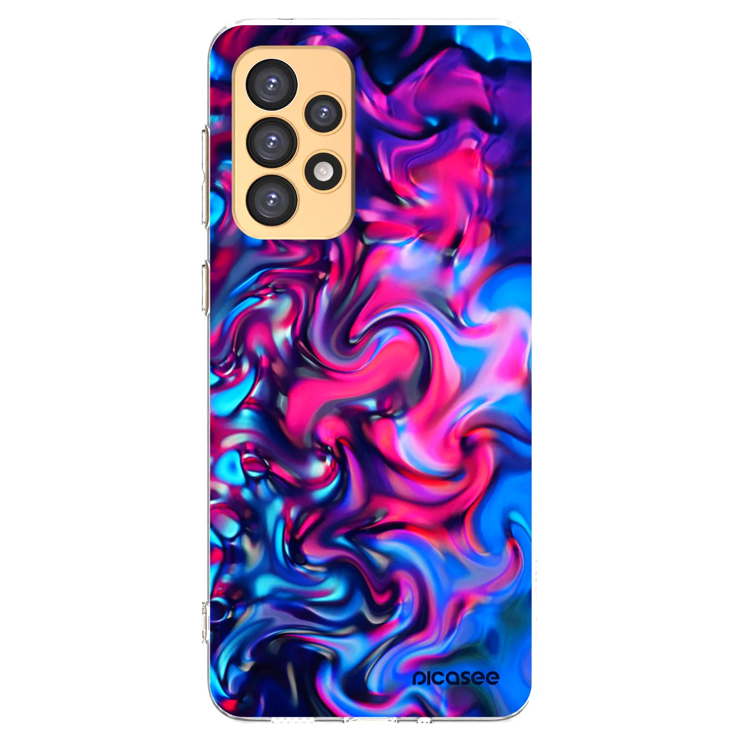 Picasee Samsung Galaxy A33 5G A336 Hülle - Transparentes Silikon - Redlight