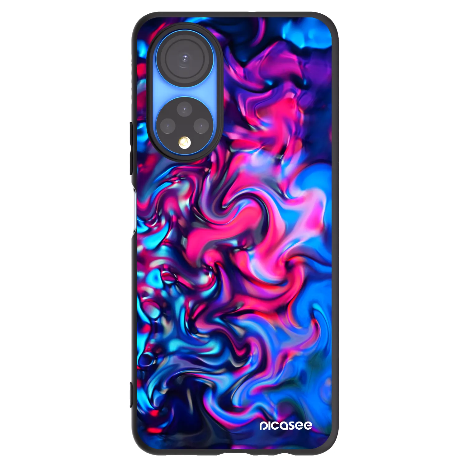 Picasee Honor X7 Hülle - Schwarzes Silikon - Redlight