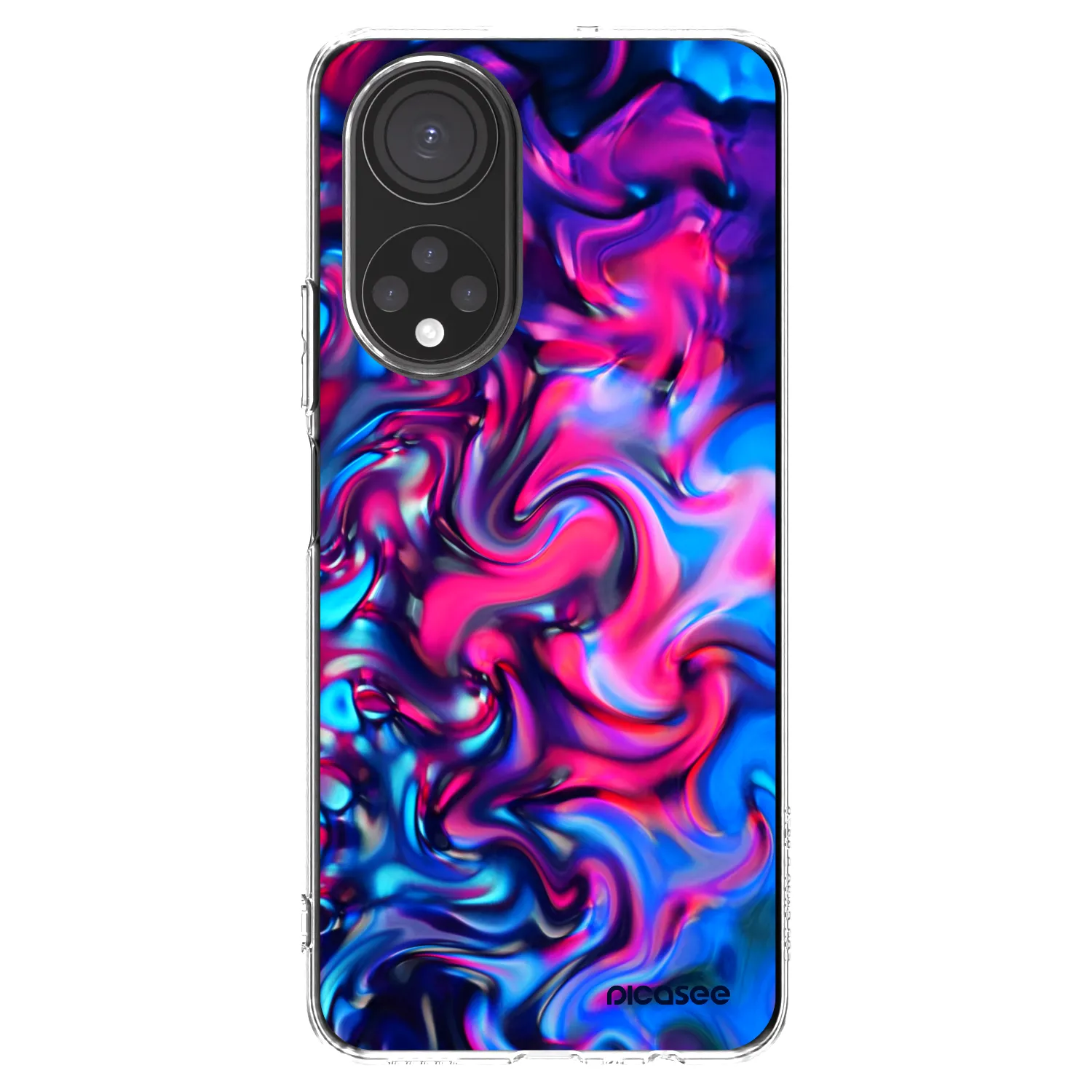 Picasee Honor X7 Hülle - Transparentes Silikon - Redlight