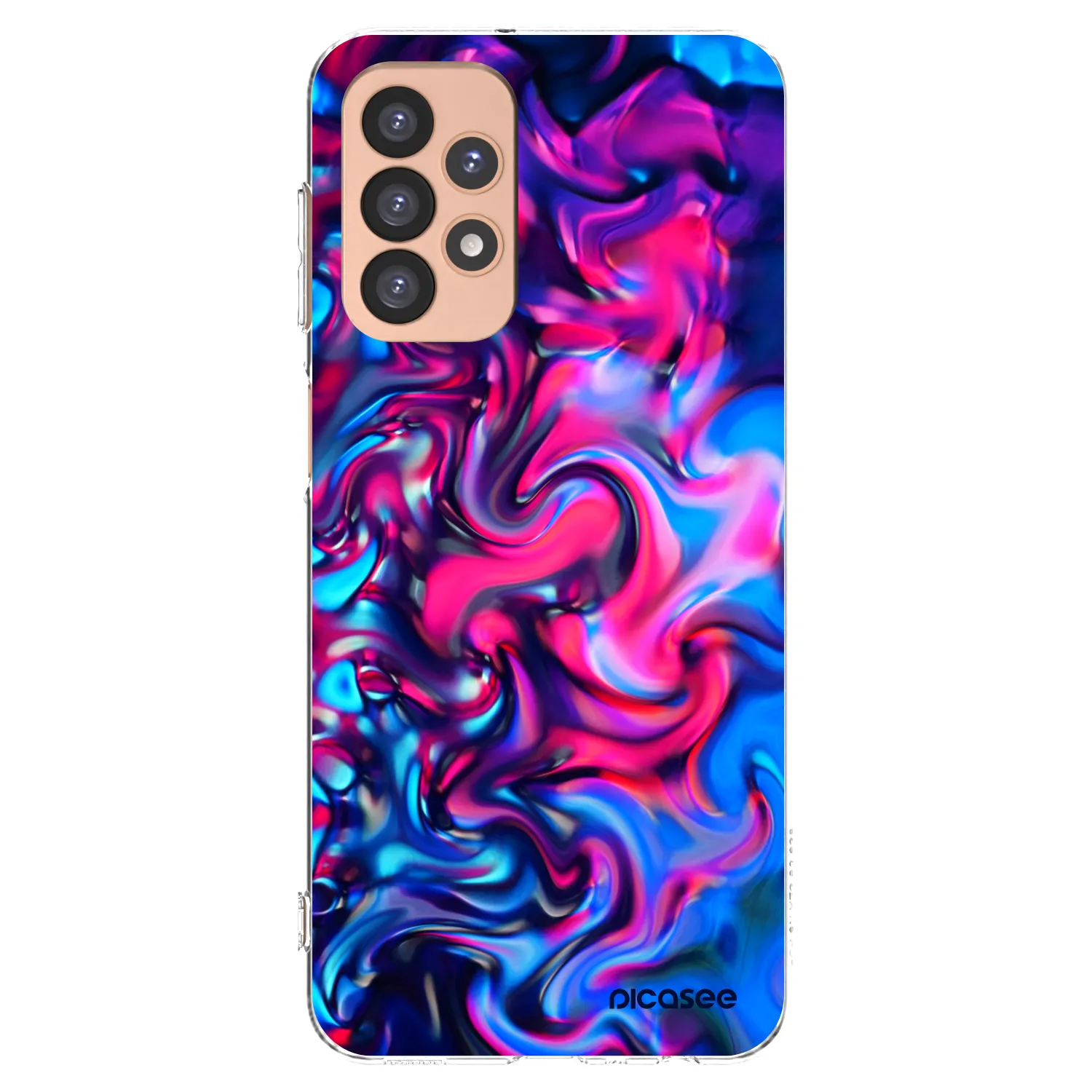 Picasee Samsung Galaxy A23 A236B 5G Hülle - Transparentes Silikon - Redlight