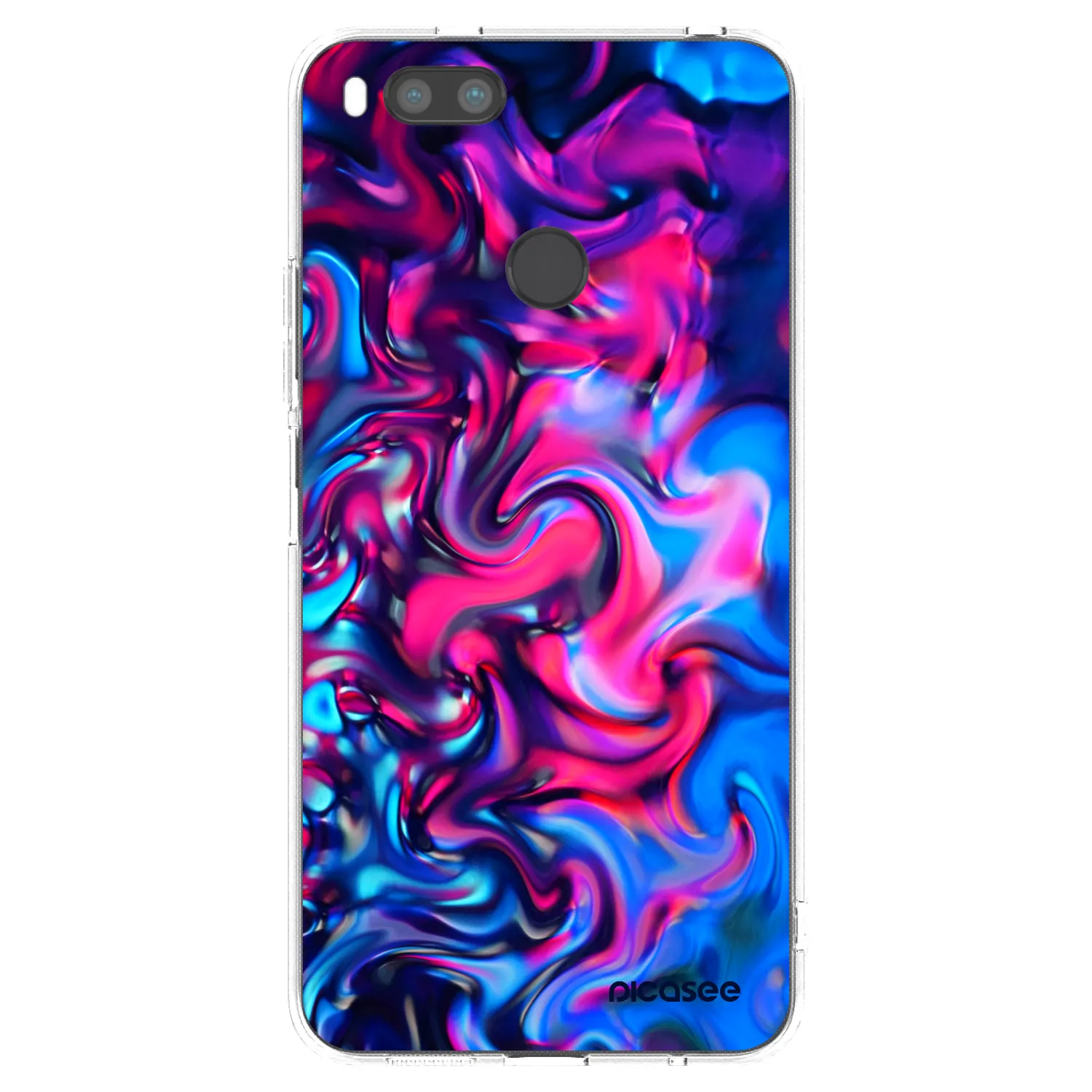 Picasee Xiaomi Redmi A1 Hülle - Transparentes Silikon - Redlight