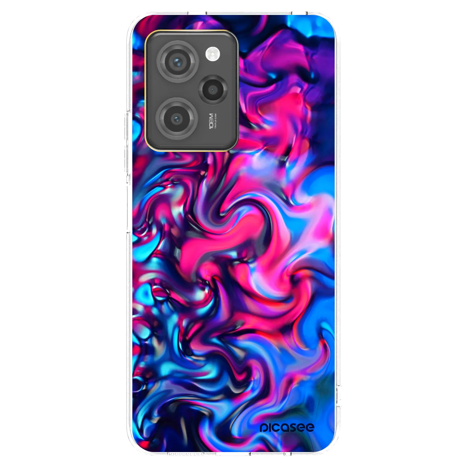 Picasee Xiaomi Poco X5 Pro Hülle - Transparentes Silikon - Redlight
