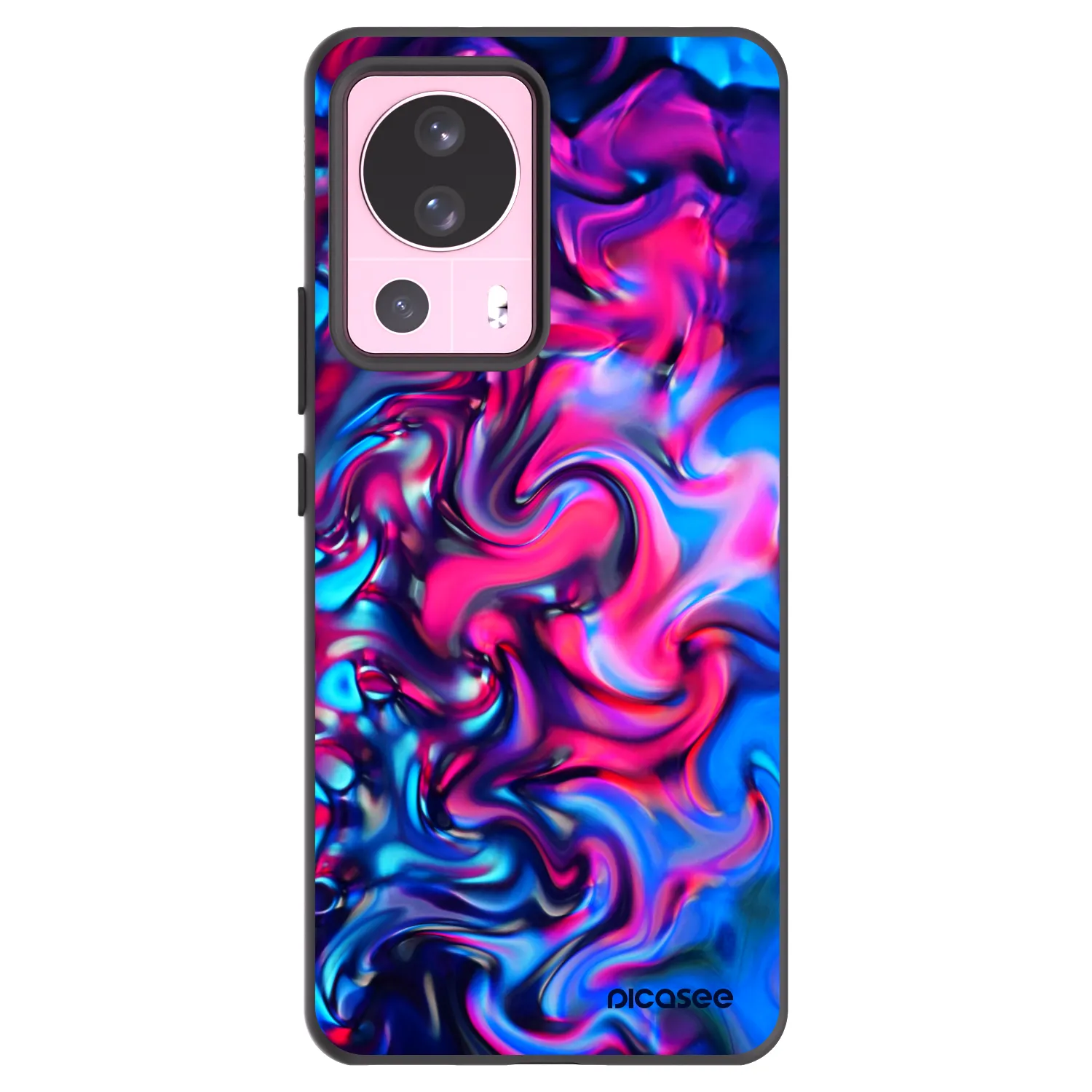 Picasee Xiaomi 13 Lite Hülle - Schwarzes Silikon - Redlight