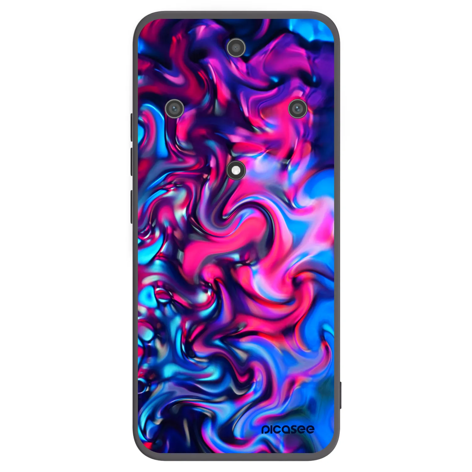 Picasee Honor Magic5 Lite 5G Hülle - Schwarzes Silikon - Redlight