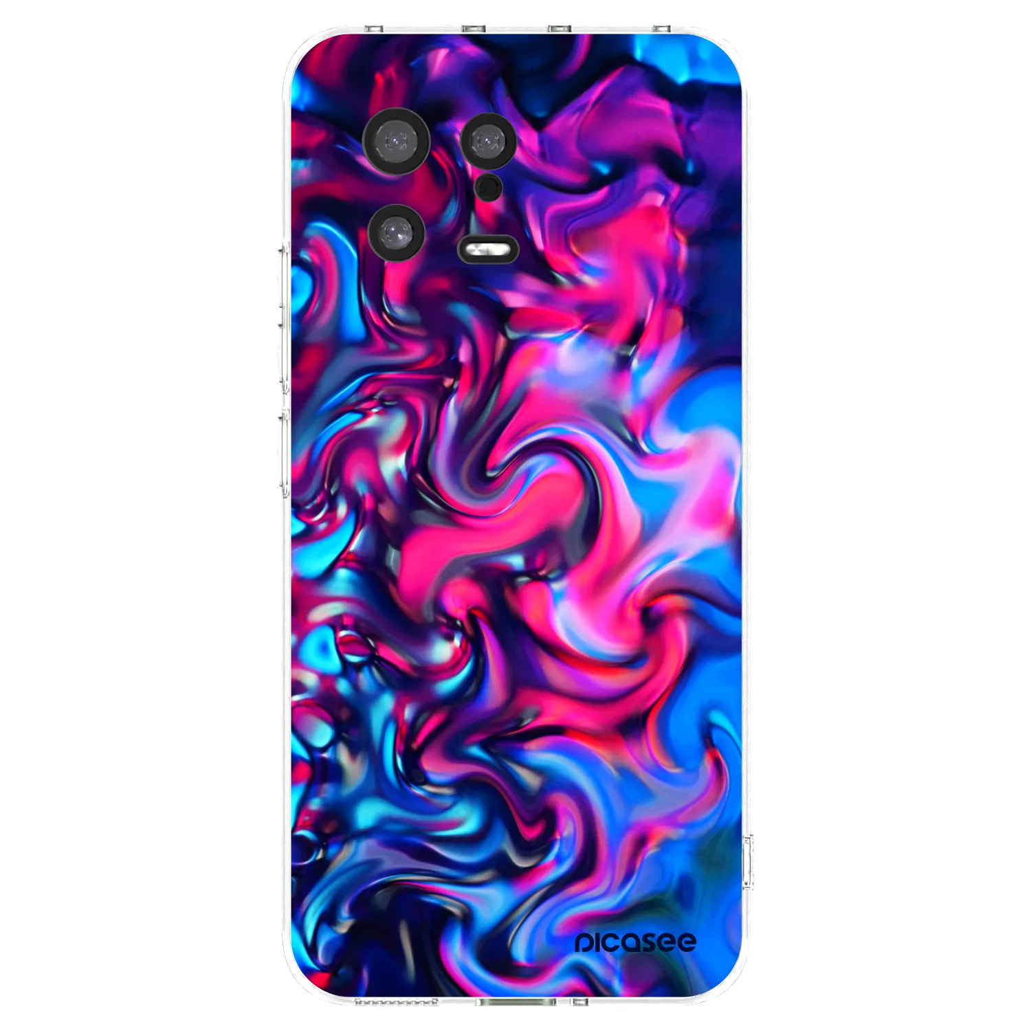 Picasee Xiaomi 13 Hülle - Transparentes Silikon - Redlight