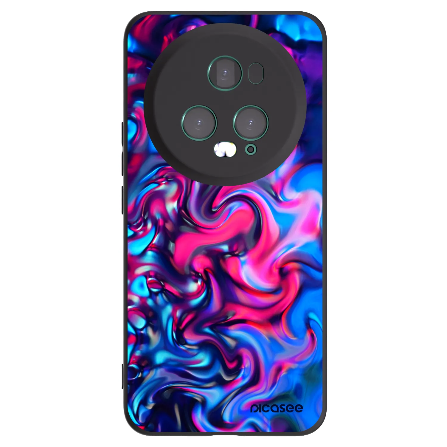 Picasee Honor Magic5 Pro Hülle - Schwarzes Silikon - Redlight