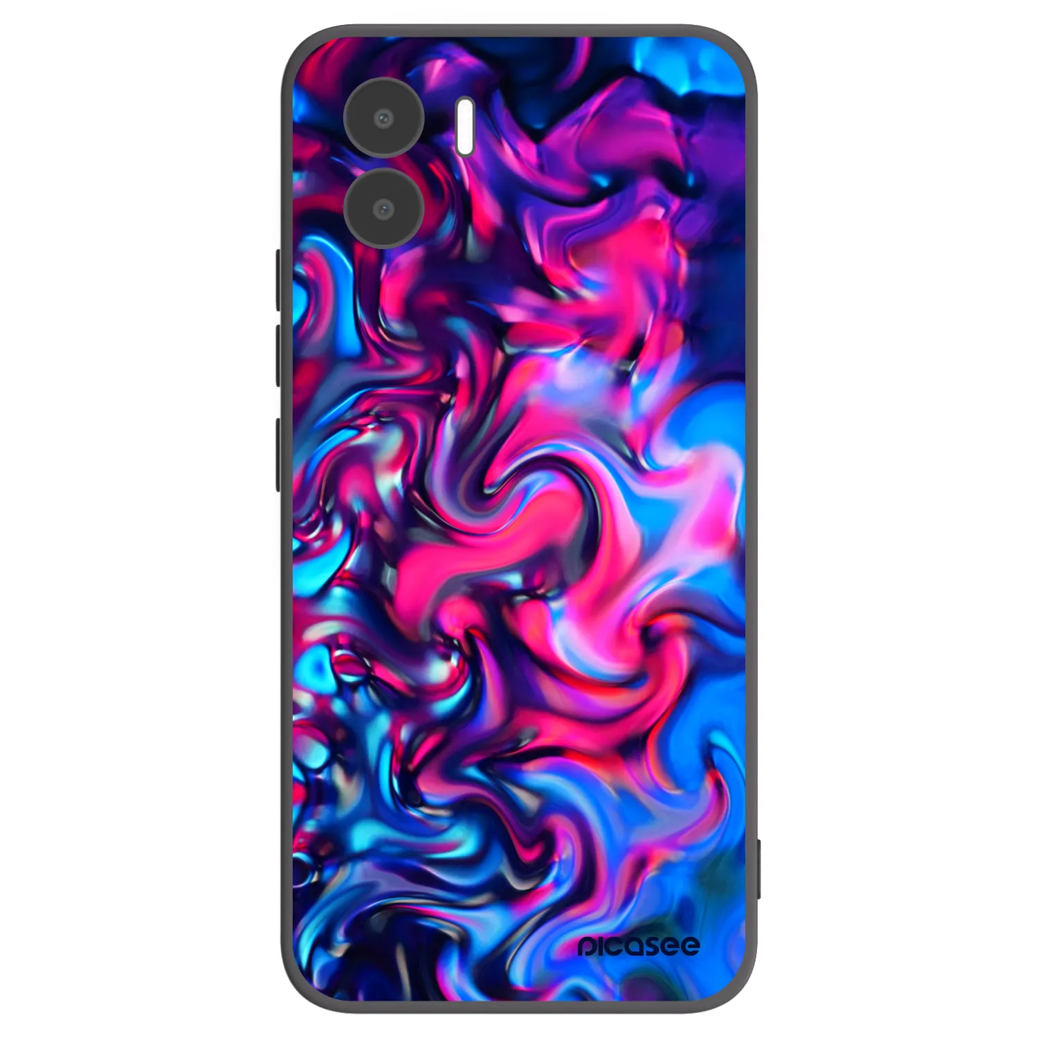 Picasee Xiaomi Redmi A2 Hülle - Schwarzes Silikon - Redlight