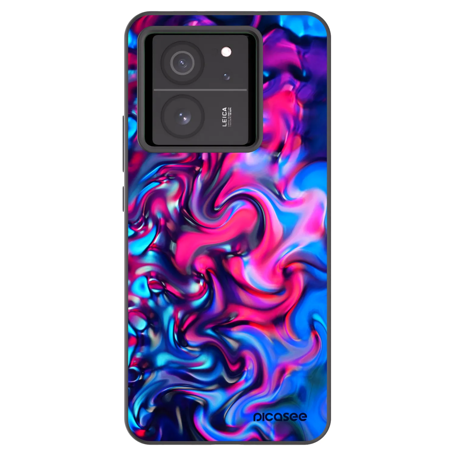 Picasee Xiaomi 13T Hülle - Schwarzes Silikon - Redlight