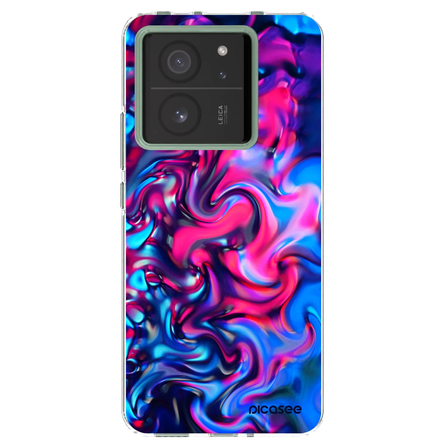Picasee Xiaomi 13T Hülle - Transparentes Silikon - Redlight