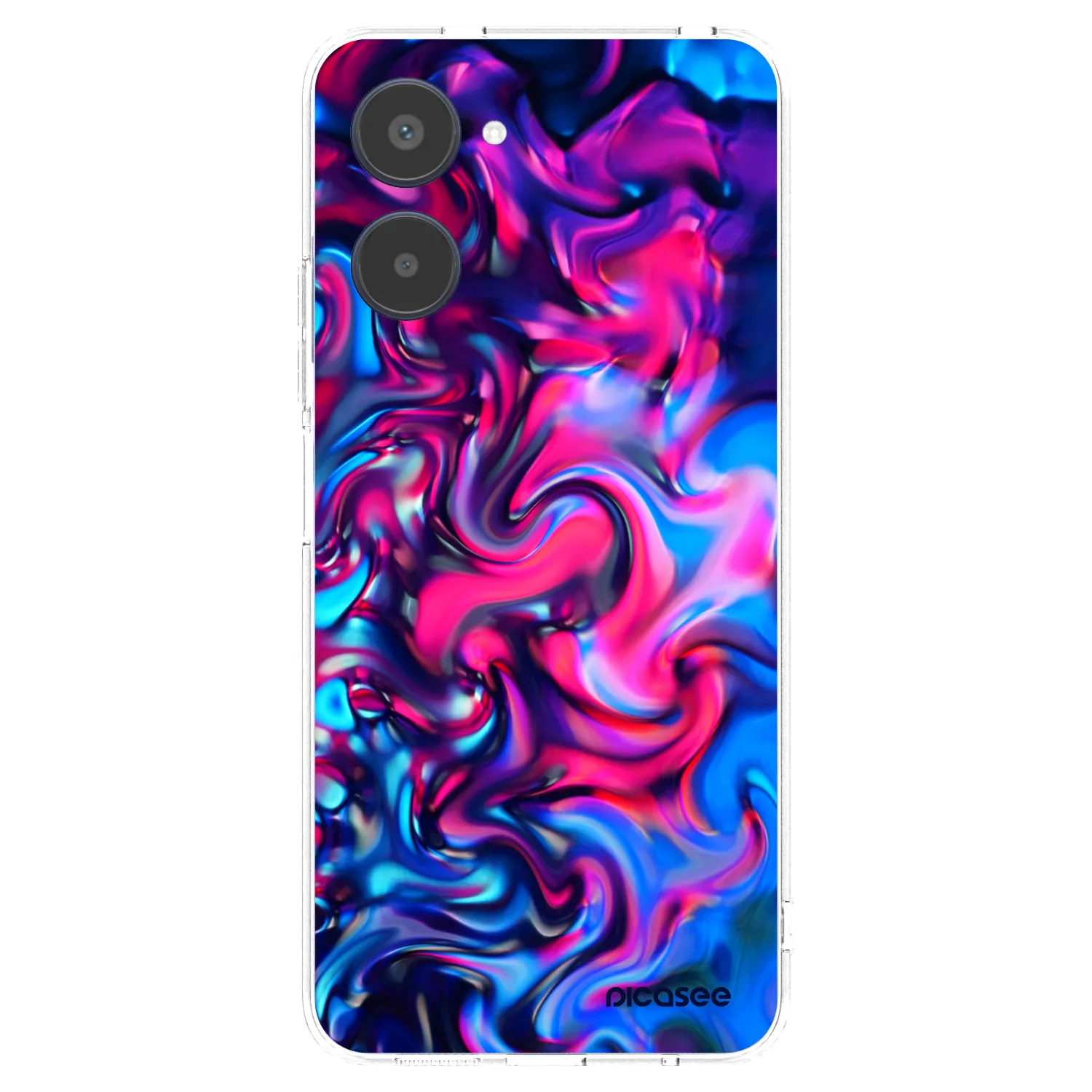 Picasee Realme 10 4G Hülle - Transparentes Silikon - Redlight